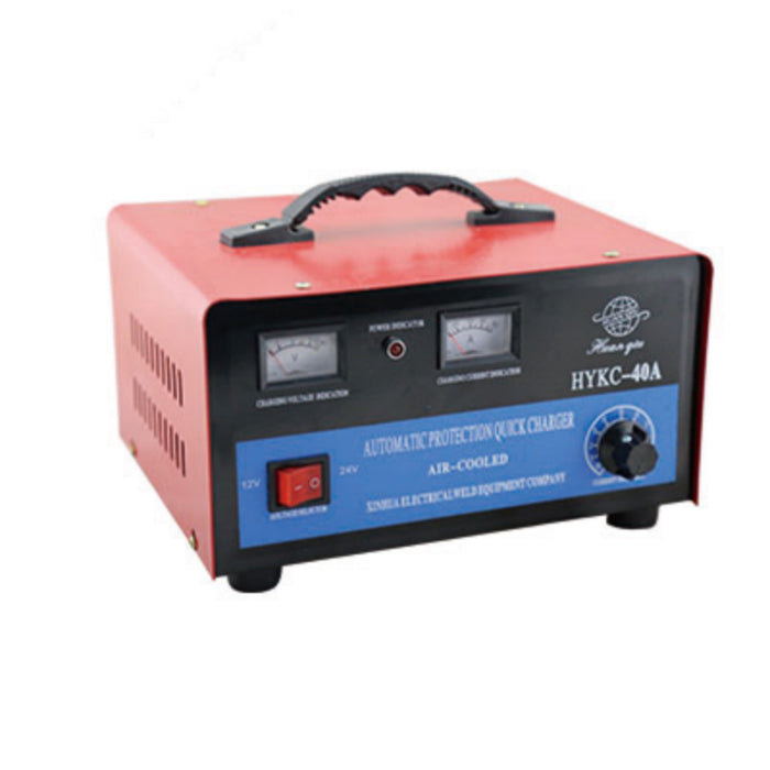 Redresor auto IdealSTORE, Tensiune de incarcare 12-24V, 40A, tensiune de lucru 220V, dimensiuni 225X165X95mm