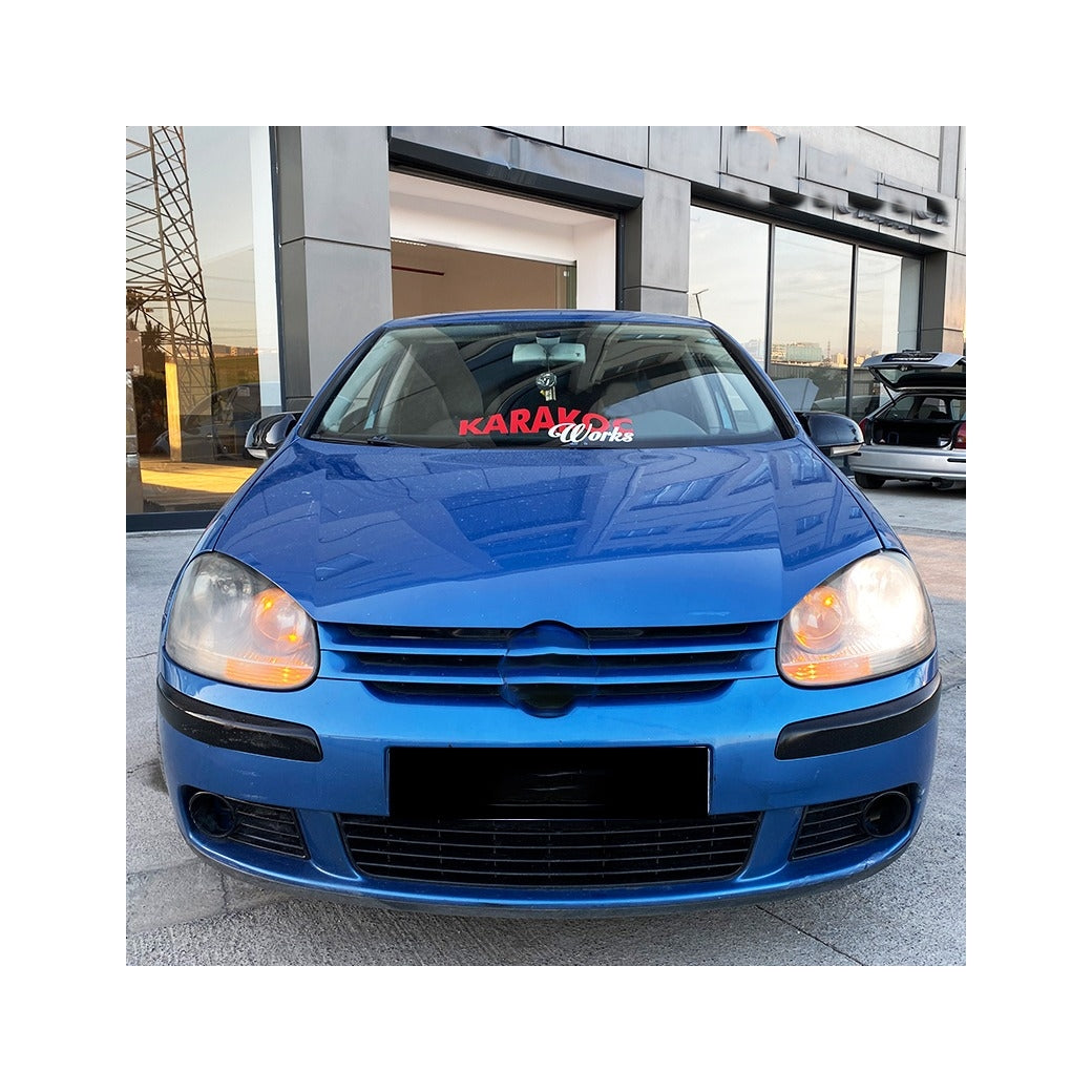 Set 2 Capace Oglinzi tip BATMAN idealSTORE pentru Volkswagen Golf V 2003-2009, culoare Piano Black - Negru Lucios, Montaj Usor, Rezistent UV, Material Premium