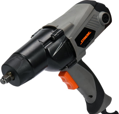 Set Pistol profesional IDL cu impact electirc pentru auto, Putere electrica de 1100W, Putere mecanica de 450Nm, Geanta si accesorii incluse