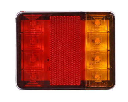 Lampa spate LED 12V idealSTORE, Functie Pozitie, Frana, Stop, Complet Etansa, Utilizare Remorci, Camioana, Tractoare