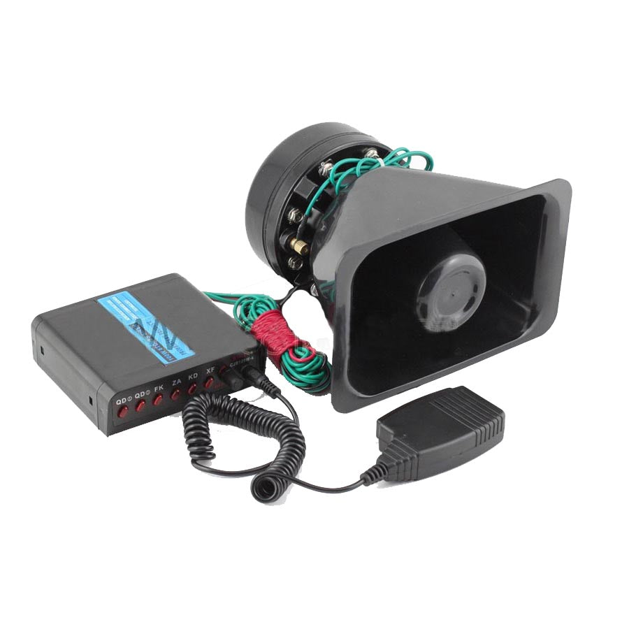 Sirena 5 Melodii idealStore Cu Microfon 12V, 100W