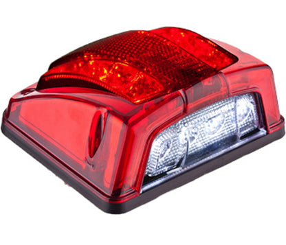 Lampa numar inmatriculare IdealSTORE, 12-24V, Lungime 13.6 cm, Latime 12.6 cm, pozitie tip neon cu lumina alba pentru numar