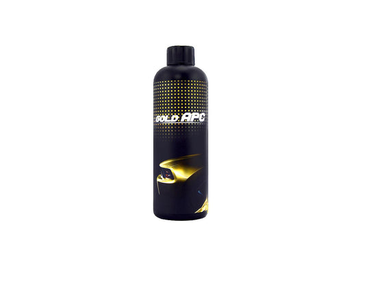Agent curatare profesional IDL pentru interior GOLD APC, Cantitate 500ml, 100% concentrat pentru utilizarea in interiorul si in exteriorul vehiculului. Inlatura profund murdaria lasand o suprafata curata si parfumata