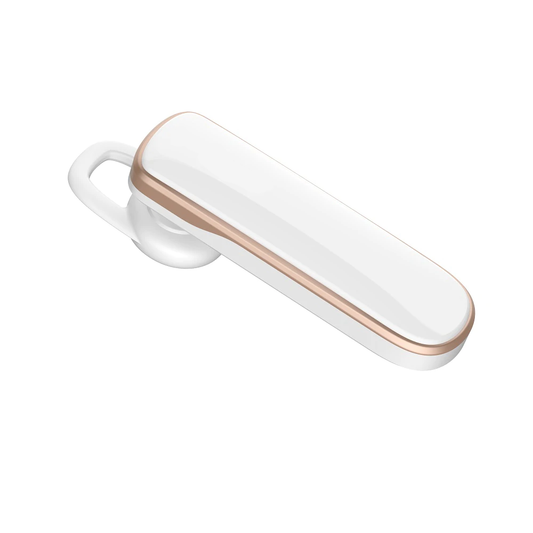 Casca Bluetooth IdealStore cu carlig pentru ureche, Receptie 8m, Bluetooth 4.2, timp de utilizare 6 ore, Alb