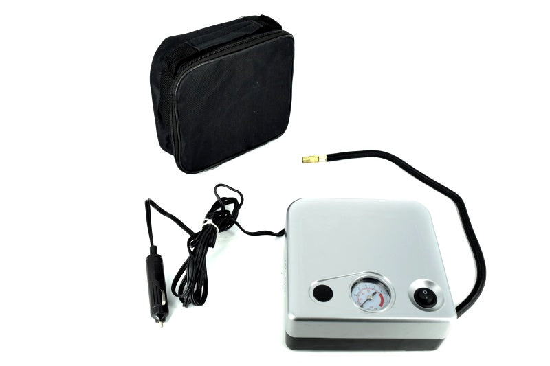 Compresor aer IdealSTORE cu manometru, Tensiune 12V, 100 PSI