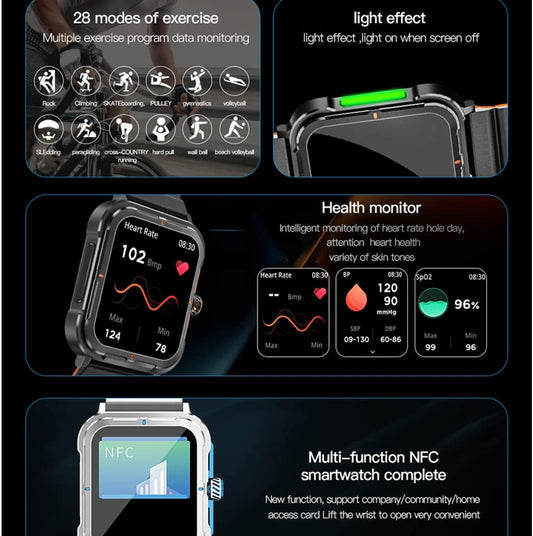 Ceas Smartwatch StrongCollection IdealStore, Ecran Tactil 1.83 inch, Notificari Mesaje si Retele Sociale, Preluare Apeluri BT, Microfon si Difuzor incorporat, Monitorizare Somn, Tensiune arteriala, Multi-Sport, IP67, Alarma, Android-IOS, Gray Edition