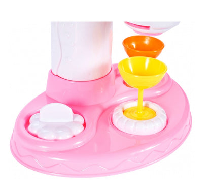 Aparat pentru fabricarea Deserturilor idealSTORE, Mica Gospodina, Dimensiune 17.5 x 11.5 x 18 cm, Dezvolta abilitatile manuale, gandirea creativa si imaginatia prin joc, Accesorizat cu elemente simbolice, Abilitatea de a amesteca cookie-urile