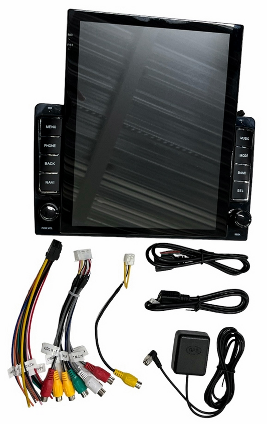 Navigatie Universala idealStore Tesla Style, Touchscreen, Conectare Bluetooth, Microfon integrat, 32 GB memorie, ecran 9.7 inch