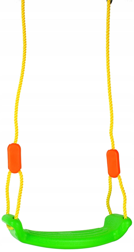 Leagan Stil Bancuta Cool Swing idealStore Verde, Scaun Confortabil, Franghii Rezistente, Inaltime Reglabila, Aspect Atractiv Culori Vii