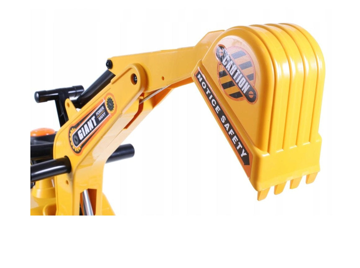 Masinuta Interactiva 3 in 1 idealSTORE FIRE CONSTRUCT, Echipata cu functie de Excavator si Olita, Accesorizata cu Volan si Manete pentru a spori jocul de rol