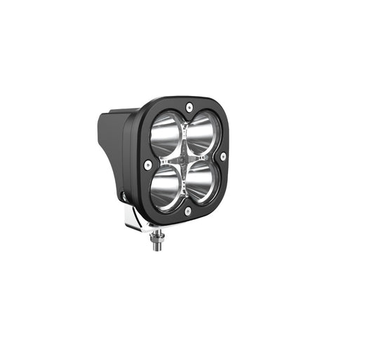 Proiector LED idealSTORE, Putere 41W, Unghi lumina 30 spot, 12V-24V (9-36V), Rezistenta la apa IP67, Numar LED-URI 4 x 10W+1 x 1W