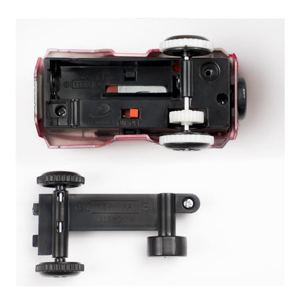 Circuit complex idealSTORE Twiming Train, Echipat cu cale ferata pe doua nivele, sosea auto, locomotiva cu vagoane, masina si multe alte accesorii, Dezvolta abilitati manuale si de coordonare