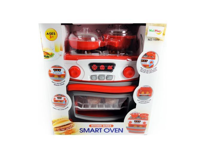 Centru de activitati interactiv Micul Bucatar ,Cuptor cu diverse accesorii si sunete pentru o distractie garantata in bucatarie , Multicolor