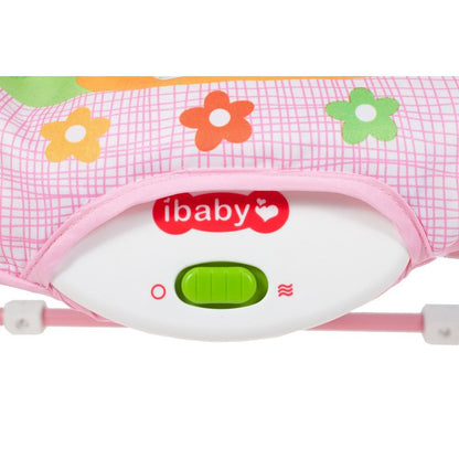 Balansoar si Scaun 3 in 1 'The Sleepy Bunny', cu Vibratii Calmante, Spatar Reglabil in Doua Trepte, Bara Detasabila cu Jucarii, Centuri de Siguranta, 0-18Kg