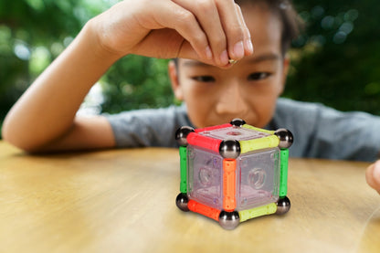 Puzzle idealStore Magnetic, Multicolor, Stimulativ, Compus din 84 piese, Dezvolta Abilitatile Manuale, Gandirea Spatiala