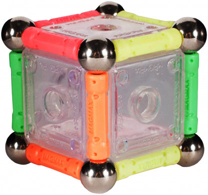 Puzzle idealStore Magnetic, Multicolor, Stimulativ, Compus din 84 piese, Dezvolta Abilitatile Manuale, Gandirea Spatiala