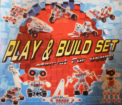 Set de constructie IDL Junior Block, Foarte prietenos, Echipat cu 550 De Elemente ce le permite micutilor sa creeze diverse constructii jongland cu piesele dupa vointa lor, Ajuta la dezvoltarea capacitatilor de coordonare si sporeste imaginatia