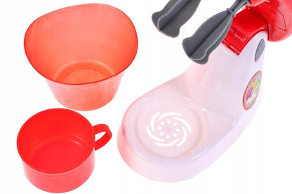 Mixer de jucarie idealStore Mixer Cook, cu sunet specific si lumini, rotire, functie Pulse, mod manual si automat