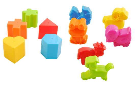 Cutie Muzicala My Little Lullaby cu Pian, Forme Geometrice, Luminite, Usa cu cheita, dimensiune 23x22,5x22cm, Multicolora