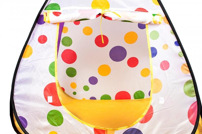 Cort de joaca pentru copii RED CATERPILLAR format dintr-un iglou cu dimensiunile 68 x 68 x 92 cm si un tunel 105 x 41 x 41 cm, Usor de asamblat, Fabricat din material sintectic si durabil, Ce garanteaza ore intregi de distractie