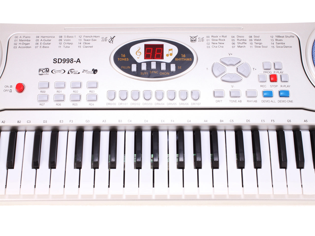 Orga electronica stereo cu microfon