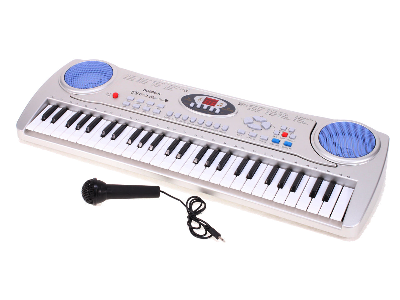 Orga electronica stereo cu microfon