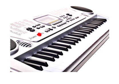 Orga muzicala cu Microfon IDL Maggie World, Echipata cu 54 de clape, Boxe stereo si un Ecran LCD, O multime de functii multimedia, Posibilitatea de a conecta casti sau boxe externe, Un instrument pentru copii interesati de lumea muzicii