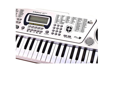 Orga muzicala cu Microfon IDL Maggie World, Echipata cu 54 de clape, Boxe stereo si un Ecran LCD, O multime de functii multimedia, Posibilitatea de a conecta casti sau boxe externe, Un instrument pentru copii interesati de lumea muzicii