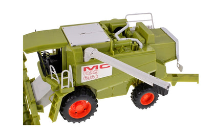 COMBINA Agricola IDL MC FARM, Editie 2019, Combina distractia cu elementele unui joc interesant de FERMIER, Prevazuta cu accesorii in miscare pentru un plus de amuzament, Culoare-Verde