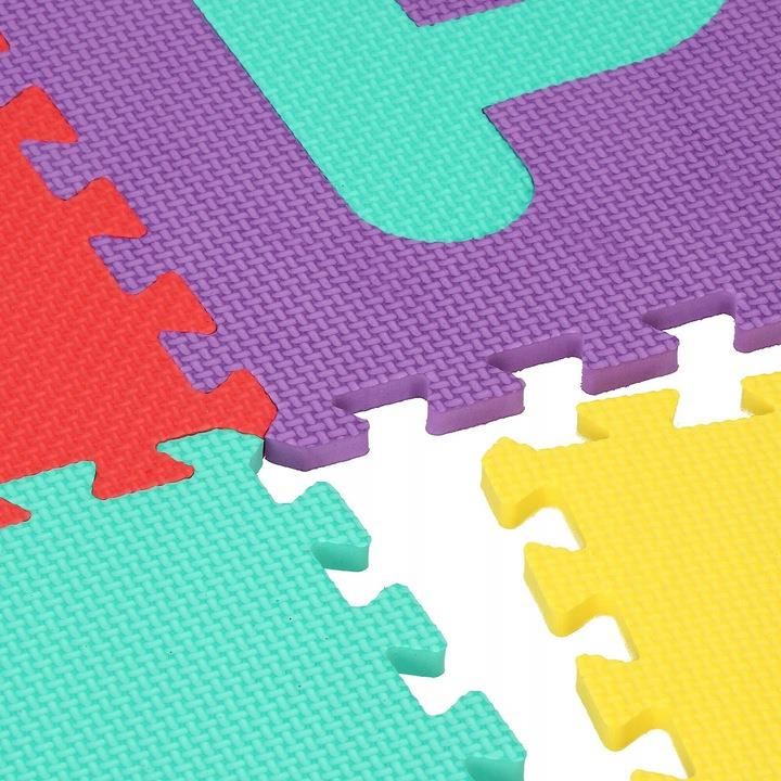 Puzzle idealStore, Tip Covor, 29x29cm, dezvolta Creativitatea, Coordonarea, Burete Nontoxic