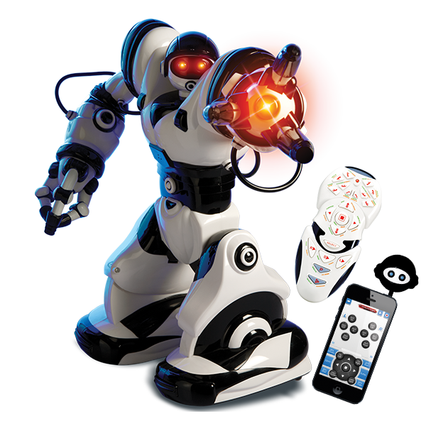 Robot Smart Interactiv IDL, programabil si controlabil de la distanta, Culoare Alb