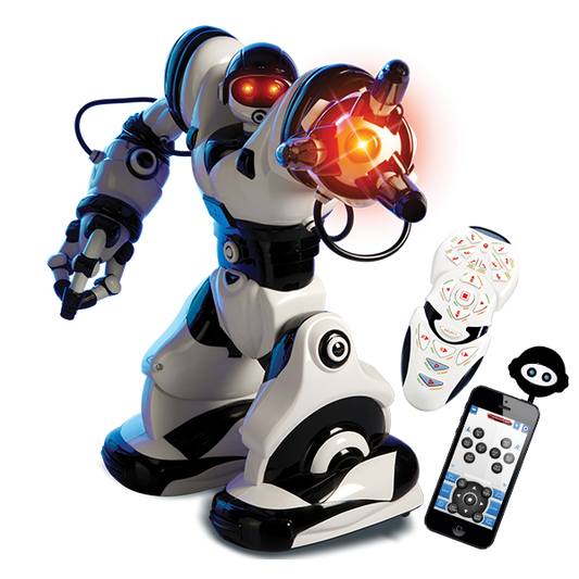 Robot Smart Interactiv IDL, programabil si controlabil de la distanta, Culoare Alb