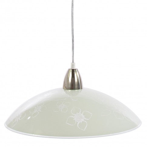 Suspensie KORONA IDEALSTORE, Structura metalica, Protectie IP20, Sursa cu soclu E27 pentru o putere maxima de 60W, Inaltimea ajustabila intre 400 si 800 mm