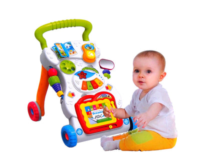 Premergator Interactiv IDL Primul Pas 3 in 1 2018, ajuta dezvoltarea abilitatilor motorii, coordonarea ochi-mana- sunet, diversitate de activitati in limba engleza