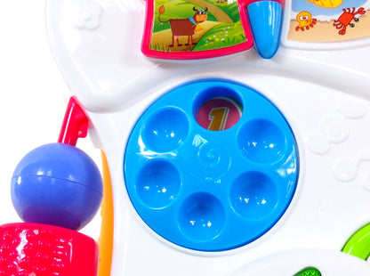 Premergator Interactiv IDL Primul Pas 3 in 1 2018, ajuta dezvoltarea abilitatilor motorii, coordonarea ochi-mana- sunet, diversitate de activitati in limba engleza