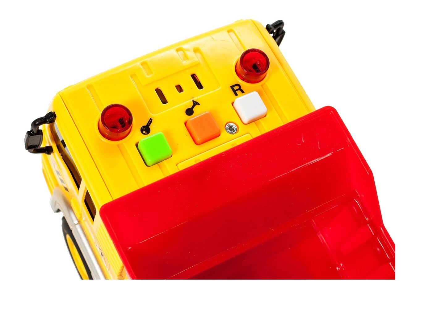 Camion Interactiv cu Basculare IDL Best Wenyi, Scara 1:20, Dimensiuni 17.5 x 9.5 x 11 cm, Jucaria este fabricata din plastic de cea mai inalta calitate, reflecta intr-un detaliu mic vehiculul original, Va oferi ore de distractie creativa