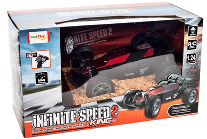 Masina RC, MalPlay, cu Baterii, Formula de Viteza 18 km/h, Functie Turbo, 8 Ani +