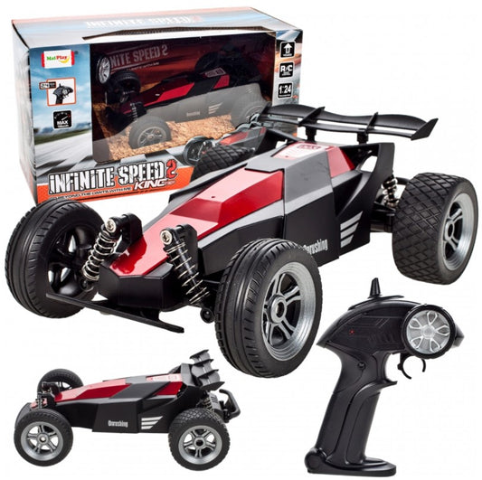 Masina RC, MalPlay, cu Baterii, Formula de Viteza 18 km/h, Functie Turbo, 8 Ani +