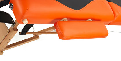 Masa de Masaj idealStore BodyFit Slim Extra 4, Pliabila, din Piele Ecologica, Reglaj pe Inaltime, saltea din Spuma Moale