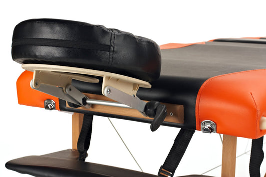 Masa de Masaj idealStore BodyFit Slim Extra 4, Pliabila, din Piele Ecologica, Reglaj pe Inaltime, saltea din Spuma Moale