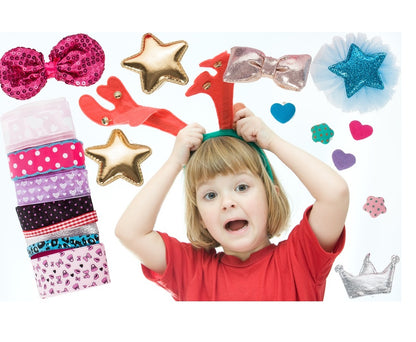 Set HAIR ACCESSORIES idealSTORE, Dimensiuni ambalaj 31 x 22,5 x 11 cm, Include 10 benzi in diferite culori, pentru a crea diferite coafuri, Echipata cu diverse accesorii simbolice, Ajuta la dezvoltarea abilitatilor motorii