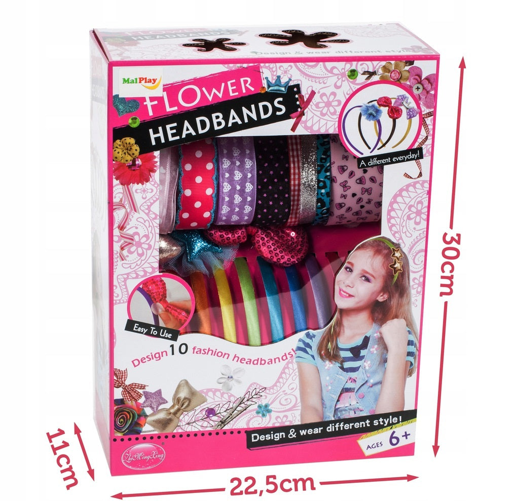 Set HAIR ACCESSORIES idealSTORE, Dimensiuni ambalaj 31 x 22,5 x 11 cm, Include 10 benzi in diferite culori, pentru a crea diferite coafuri, Echipata cu diverse accesorii simbolice, Ajuta la dezvoltarea abilitatilor motorii