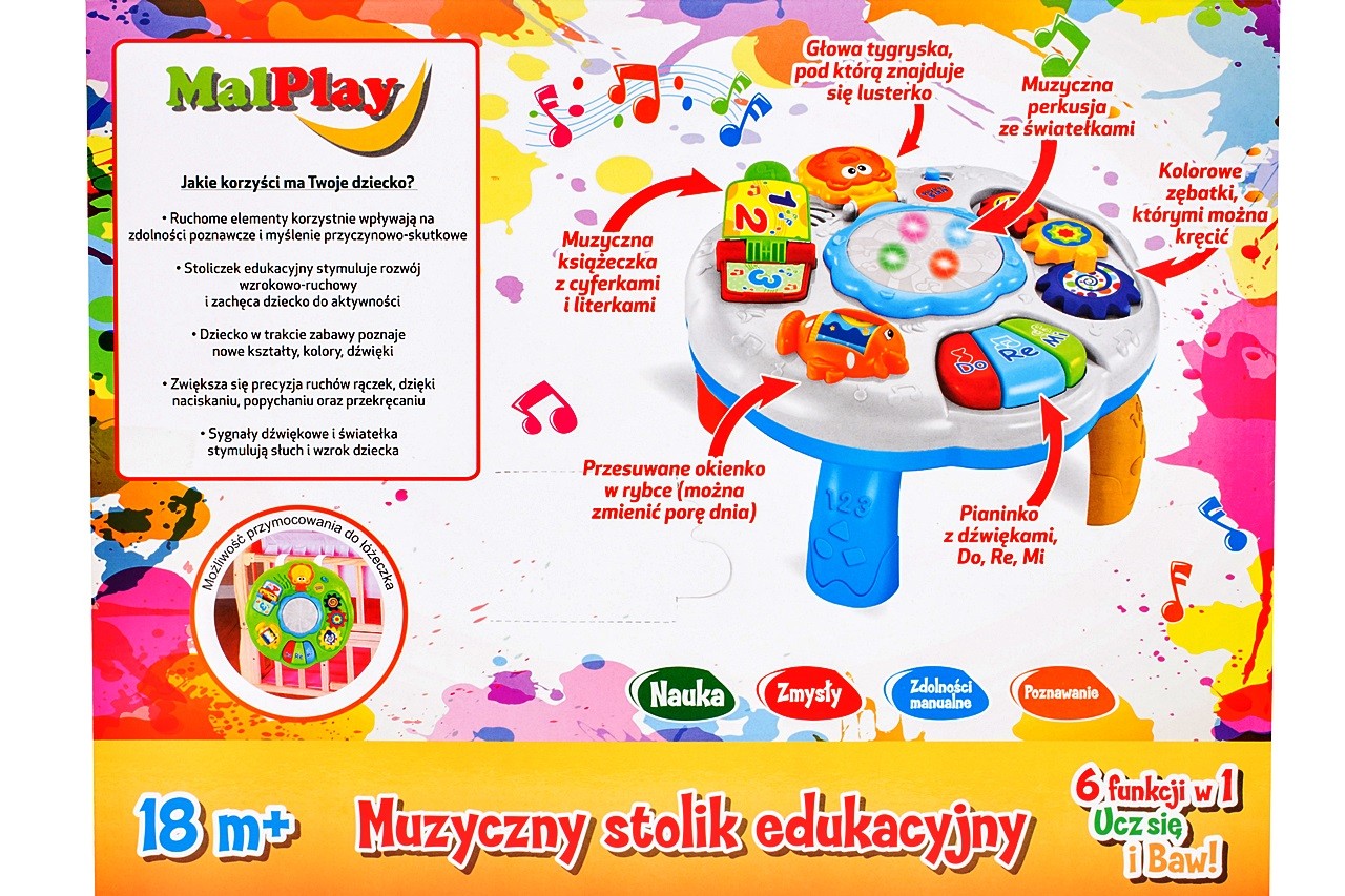 Jucarie interactiva bebelusi ISP 'AquaPlay', cu lumini si sunete