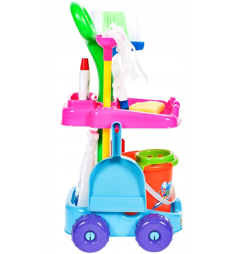 Centru de activitati Micul Ajutor al Mamei , Model interactiv cu diverse accesorii si instrumente ce garanteaza ore de distractie si amuzament , Multicolor