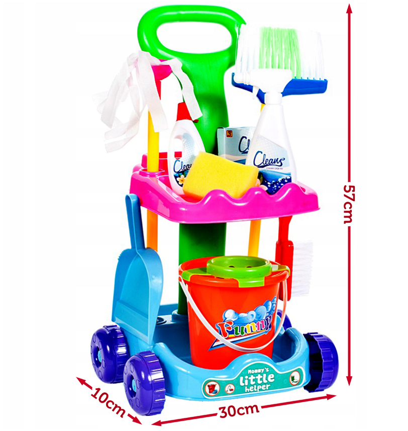 Centru de activitati Micul Ajutor al Mamei , Model interactiv cu diverse accesorii si instrumente ce garanteaza ore de distractie si amuzament , Multicolor