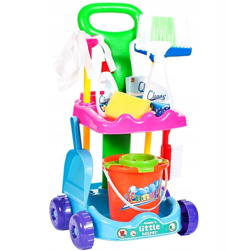 Centru de activitati Micul Ajutor al Mamei , Model interactiv cu diverse accesorii si instrumente ce garanteaza ore de distractie si amuzament , Multicolor