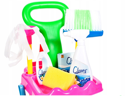 Centru de activitati Micul Ajutor al Mamei , Model interactiv cu diverse accesorii si instrumente ce garanteaza ore de distractie si amuzament , Multicolor