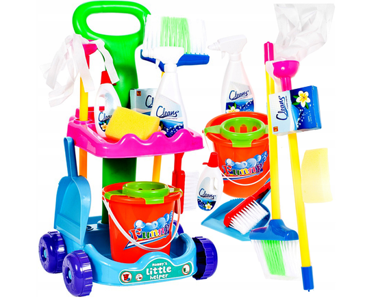 Centru de activitati Micul Ajutor al Mamei , Model interactiv cu diverse accesorii si instrumente ce garanteaza ore de distractie si amuzament , Multicolor