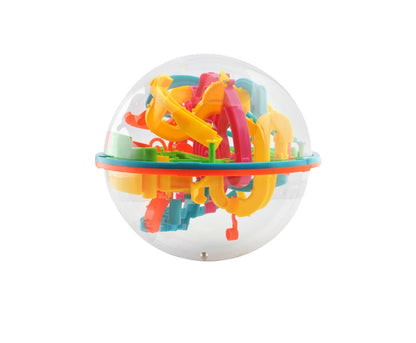 Sfera Inteligenta cu Mini Labirint IDL, Dimensiune 18 cm diametru, Dispune de 138 obstacole