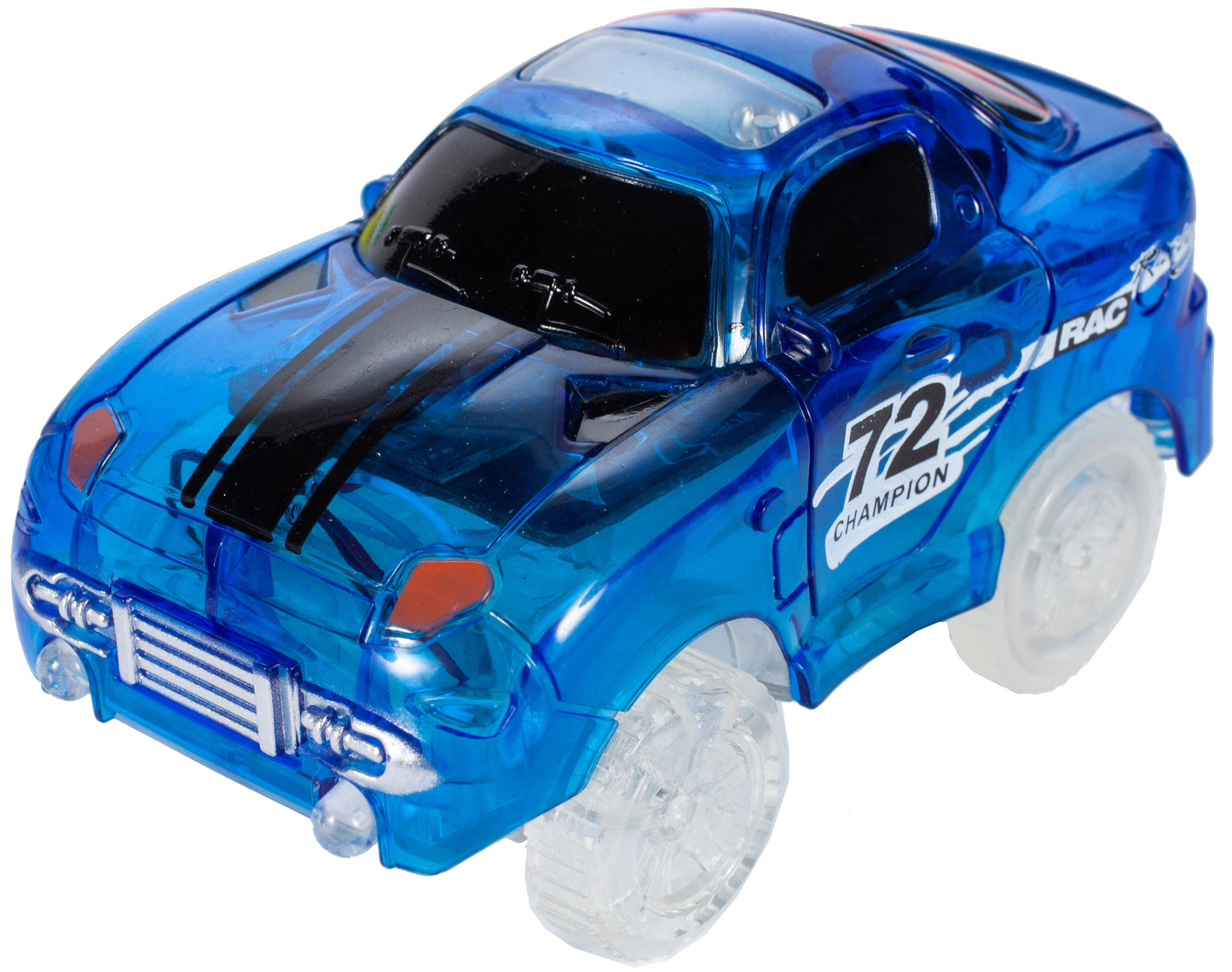 Pista luminoasa cu 2 masinute MalPlay, 360 piese